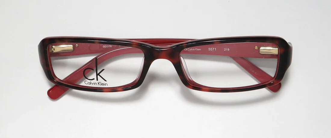CALVIN KLEIN 5571 219 MODERN FASHION URBAN BRAND NAME CLASSIC SHAPE EYEGLASSES 3