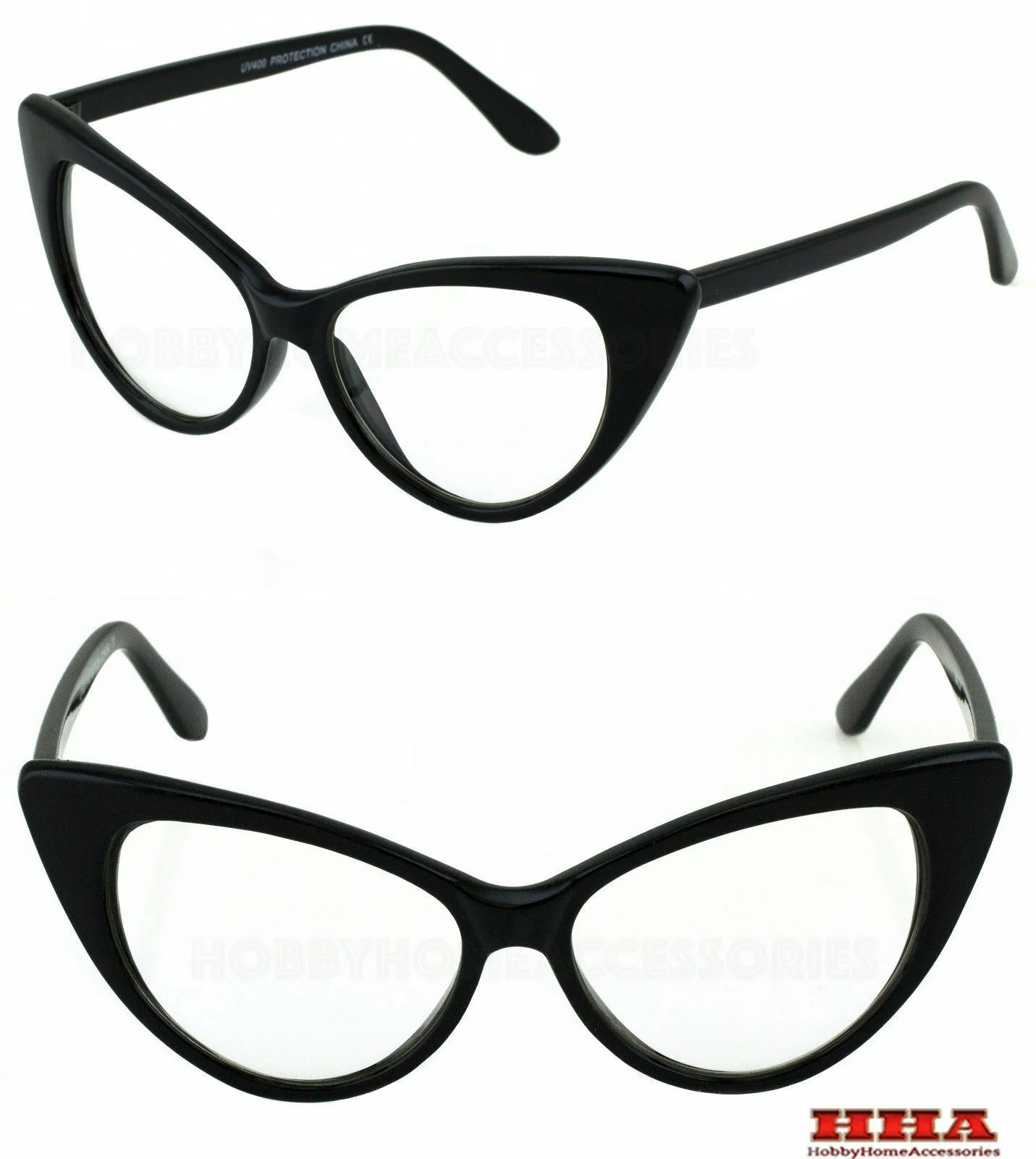 Fashion Design Clear Lens Black Cat Eye Frame Women Eyeglasses Nikita Eyewear @ 2
