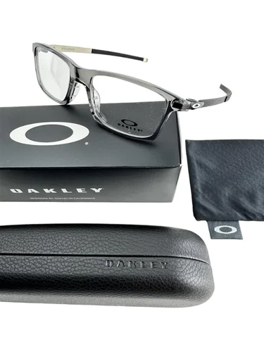 Oakley NEW Pitchman Grey Smoke $250 Fashion Frames 53-18-140 Eyeglasses OX8050