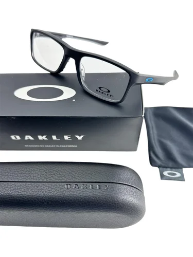 Oakley NEW Plank 2.0 Satin Black Rectangle Fashion Frames 51-18-139 Eyeglasses