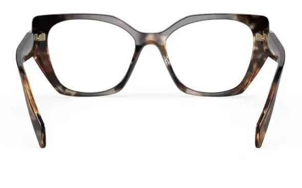 Prada PR 18WV 07R1O1 54mm Caramel Tortoise Plastic Fashion Eyeglasses 2